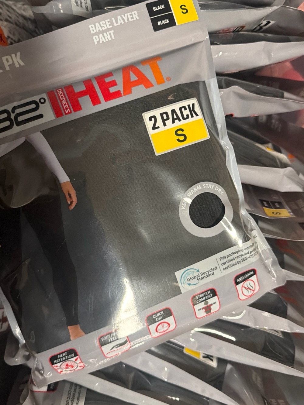 32 Degrees heat pants Women’s - Black 2 pair s small